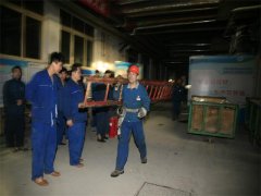動(dòng)力公司、面一車間分別舉行防泄漏演練