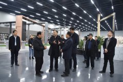 省外貿(mào)轉型升級調(diào)研核查工作組來公司參觀調(diào)研